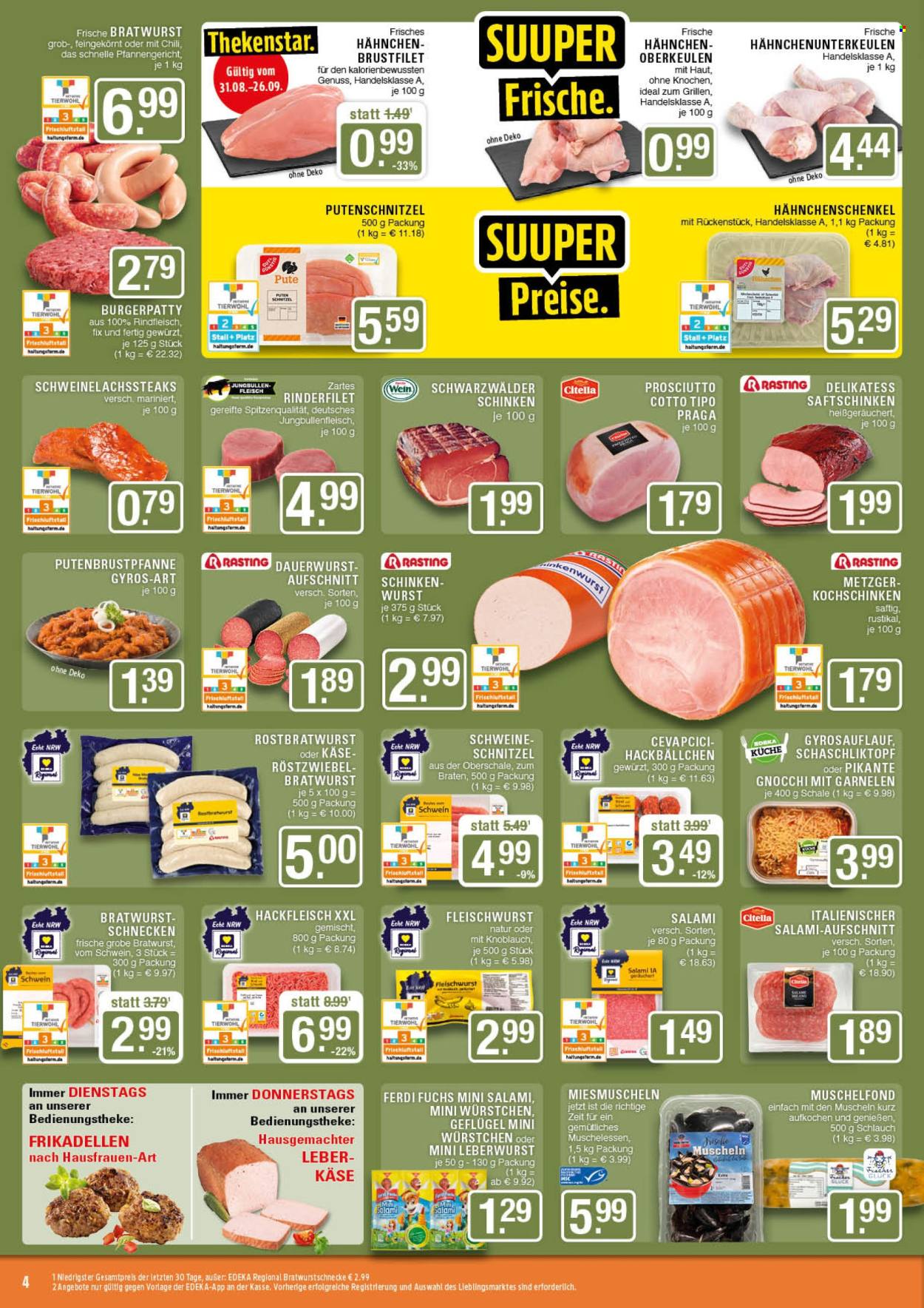 Edeka Prospekte  - 14.09.2026 - 19.09.2026. Seite 4