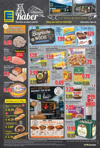 Prospekte Edeka - 14.09.2026 - 19.09.2026.