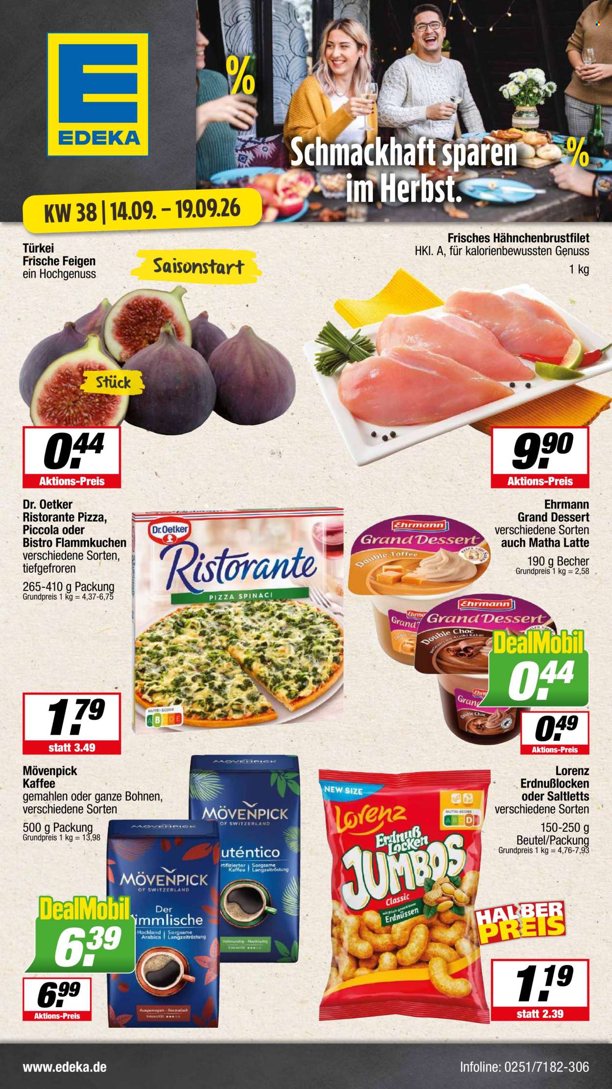 Edeka Prospekte  - 14.09.2026 - 19.09.2026. Seite 1