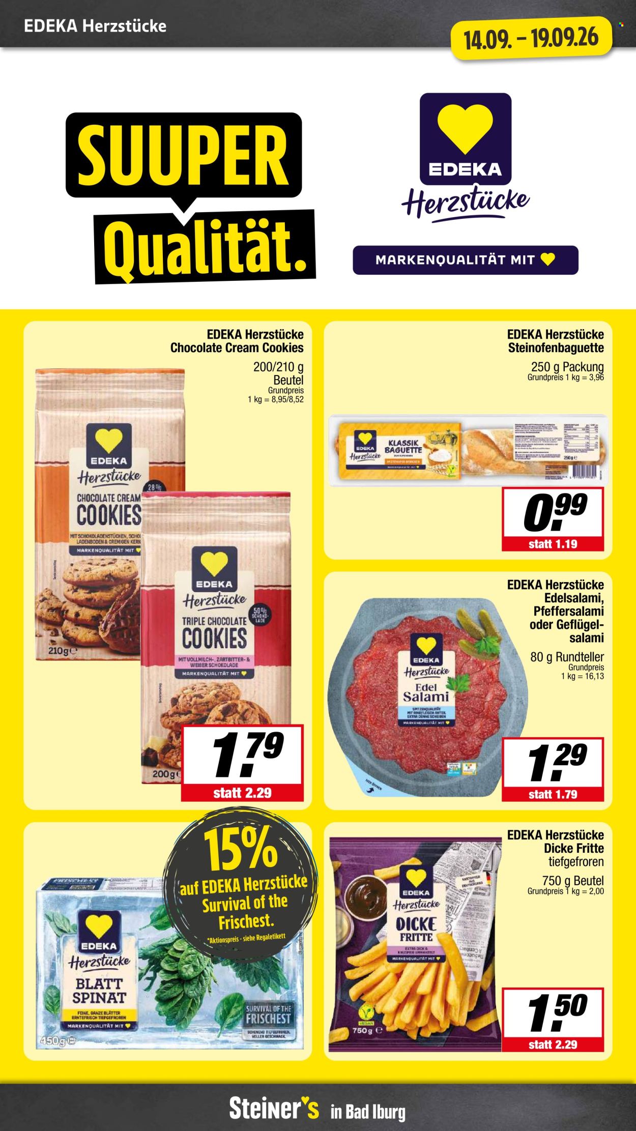 Edeka Prospekte  - 14.09.2026 - 19.09.2026. Seite 17