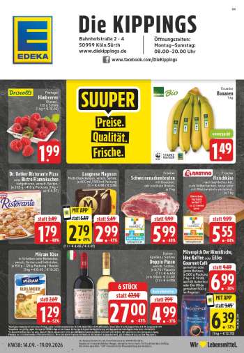 Prospekte Edeka - 14.09.2026 - 19.09.2026.