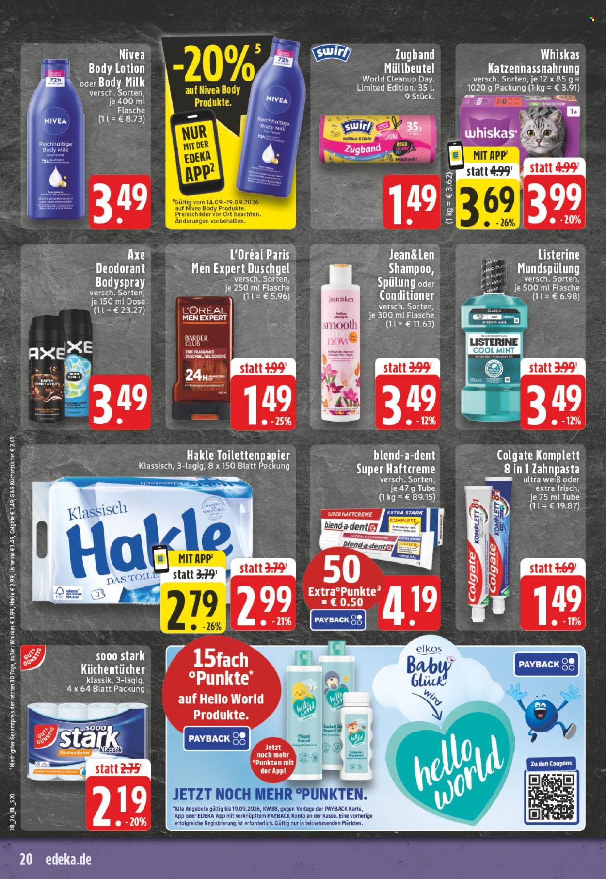 Edeka Prospekte  - 14.09.2026 - 19.09.2026. Seite 20
