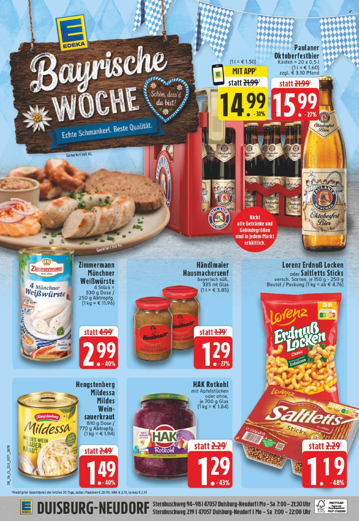 Edeka Prospekte  - 14.09.2026 - 19.09.2026. Seite 28