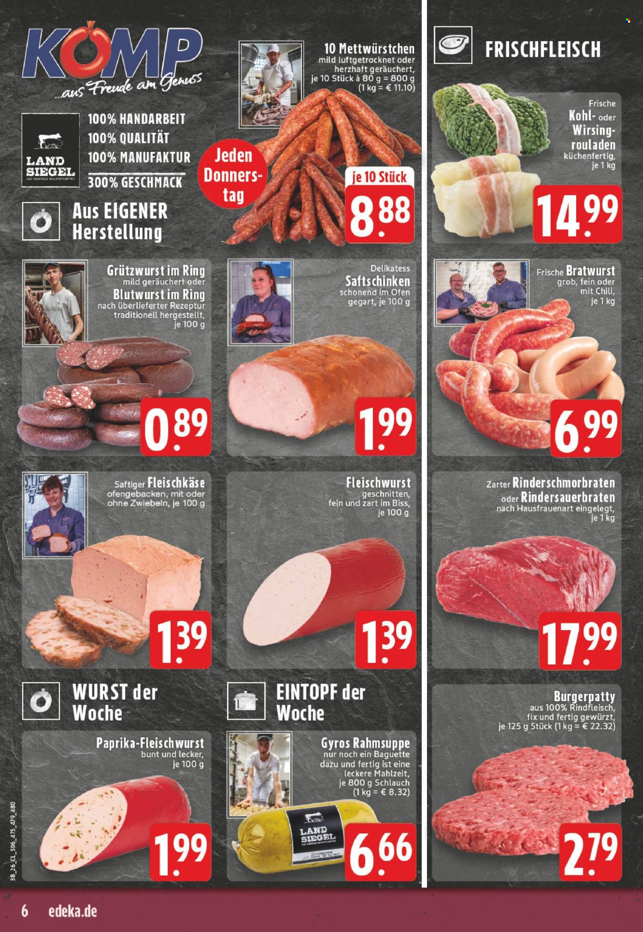 Edeka Prospekte  - 14.09.2026 - 19.09.2026. Seite 6
