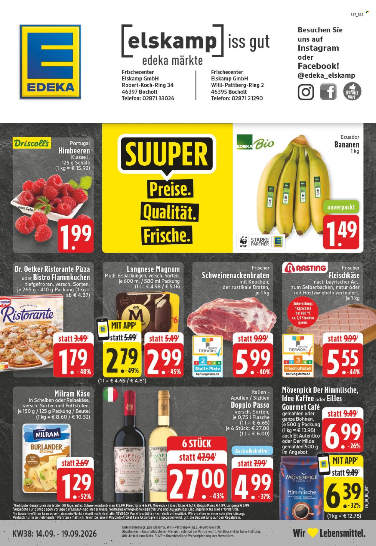 Edeka Prospekte  - 14.09.2026 - 19.09.2026. Seite 1