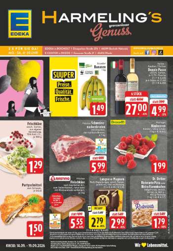 Prospekte Edeka - 14.09.2026 - 19.09.2026.