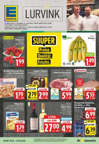 Prospekte Edeka - 14.09.2026 - 19.09.2026.