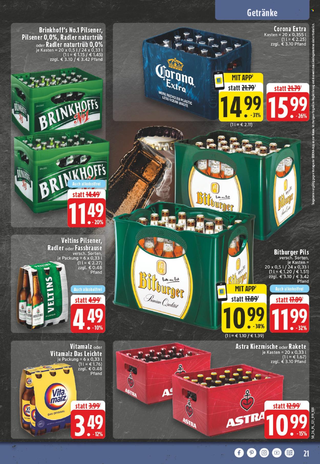 Edeka Prospekte  - 14.09.2026 - 19.09.2026. Seite 21