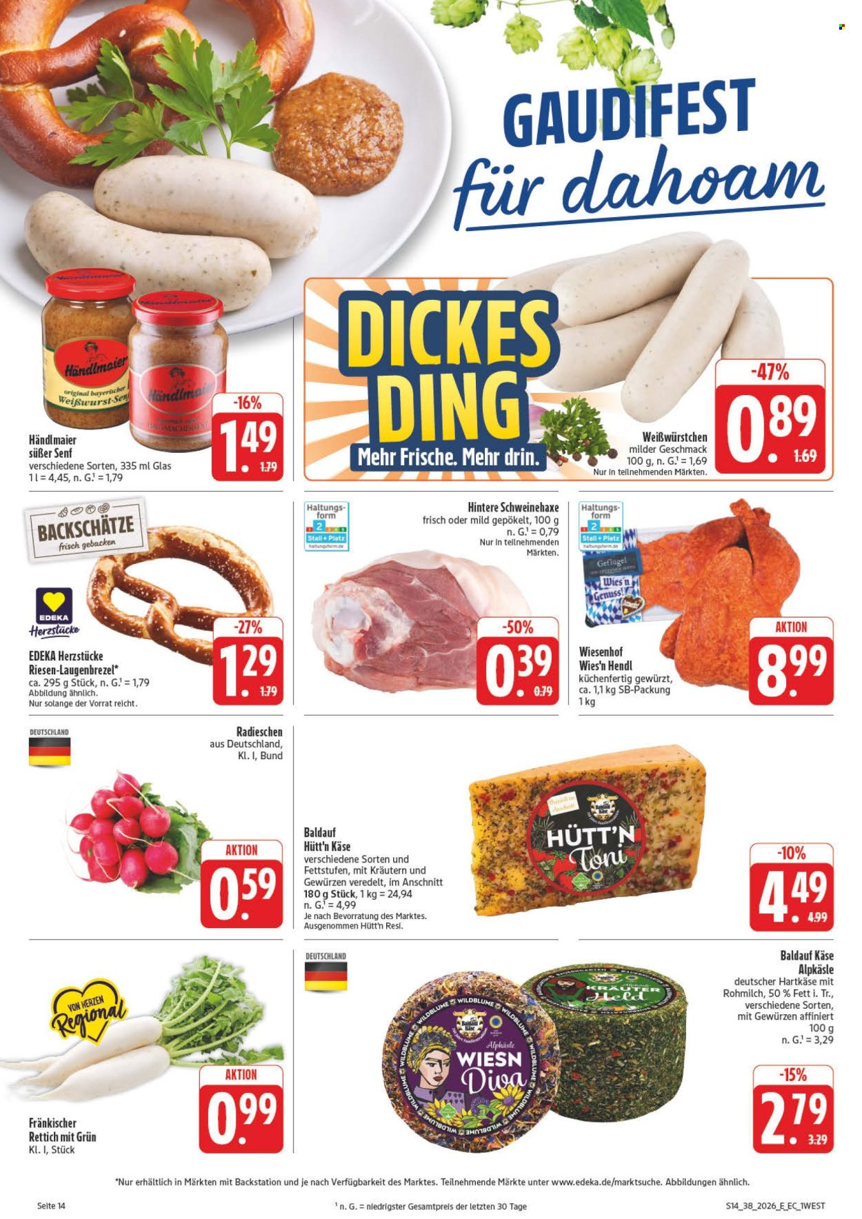 E center Prospekte  - 14.09.2026 - 19.09.2026. Seite 20
