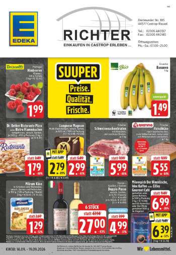 Prospekte Edeka - 14.09.2026 - 19.09.2026.