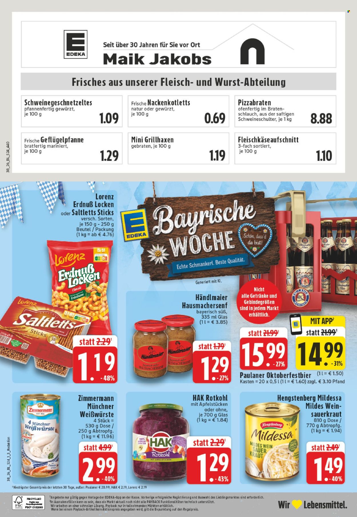 Edeka Prospekte  - 14.09.2026 - 19.09.2026. Seite 28