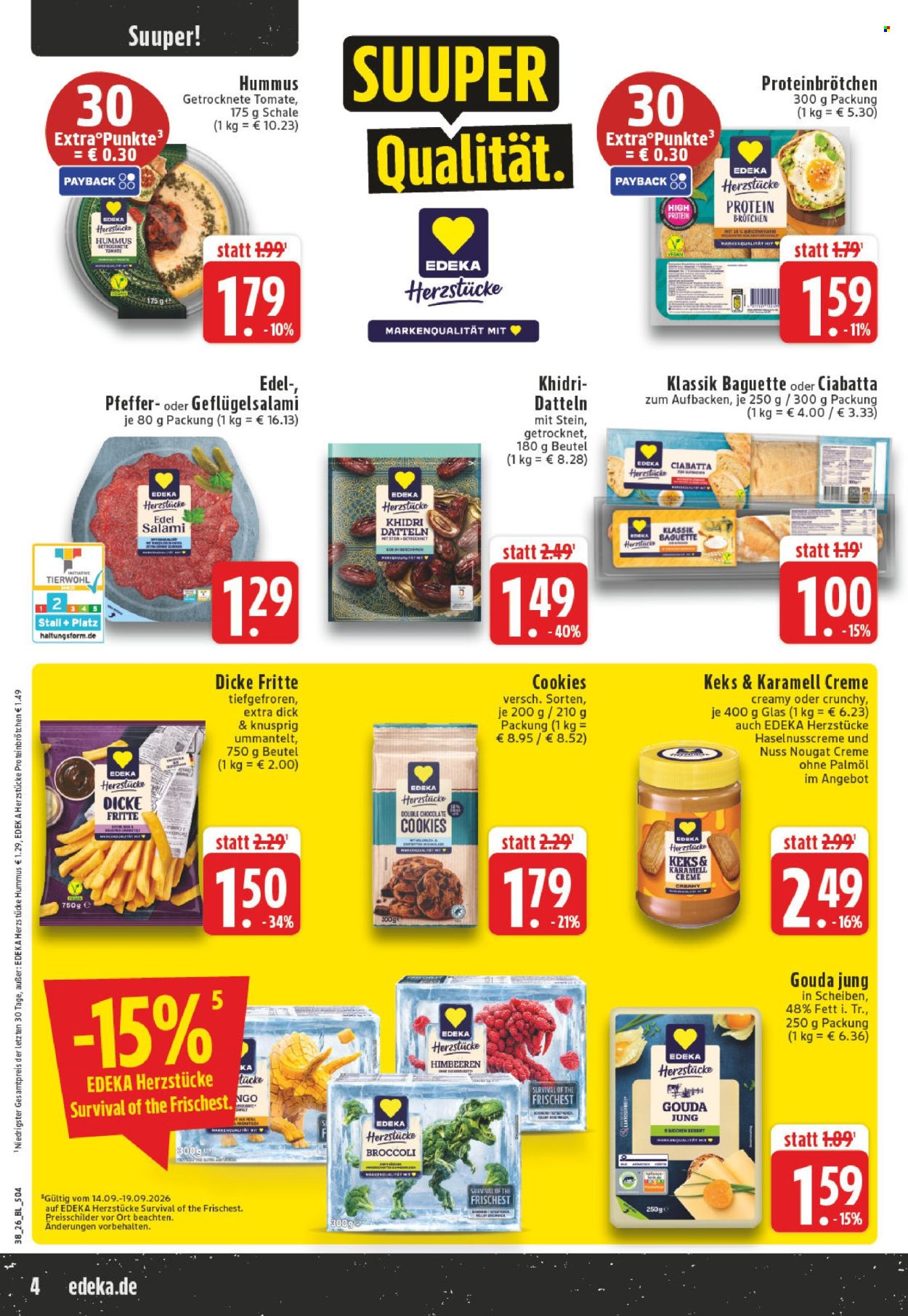 Edeka Prospekte  - 14.09.2026 - 19.09.2026. Seite 4