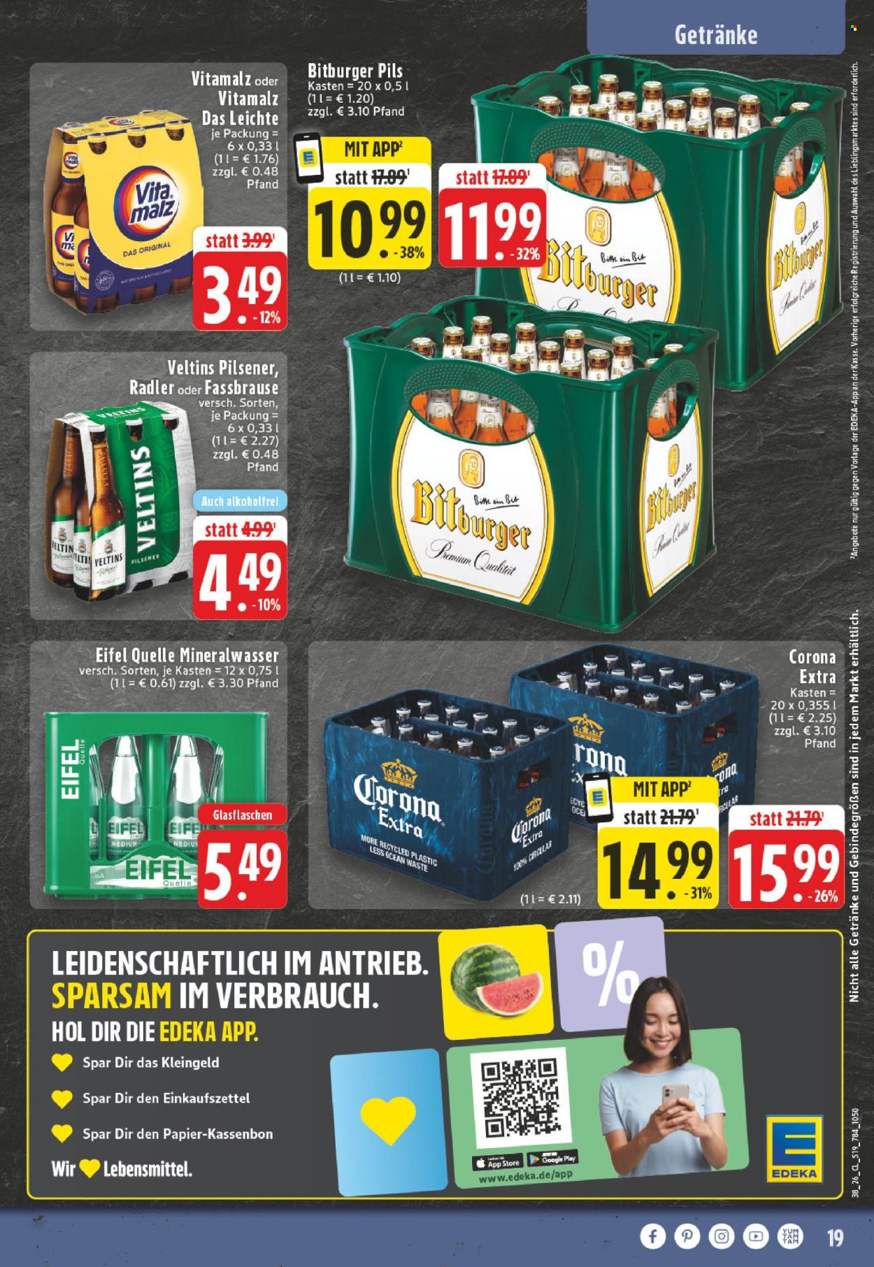 Edeka Prospekte  - 14.09.2026 - 19.09.2026. Seite 19