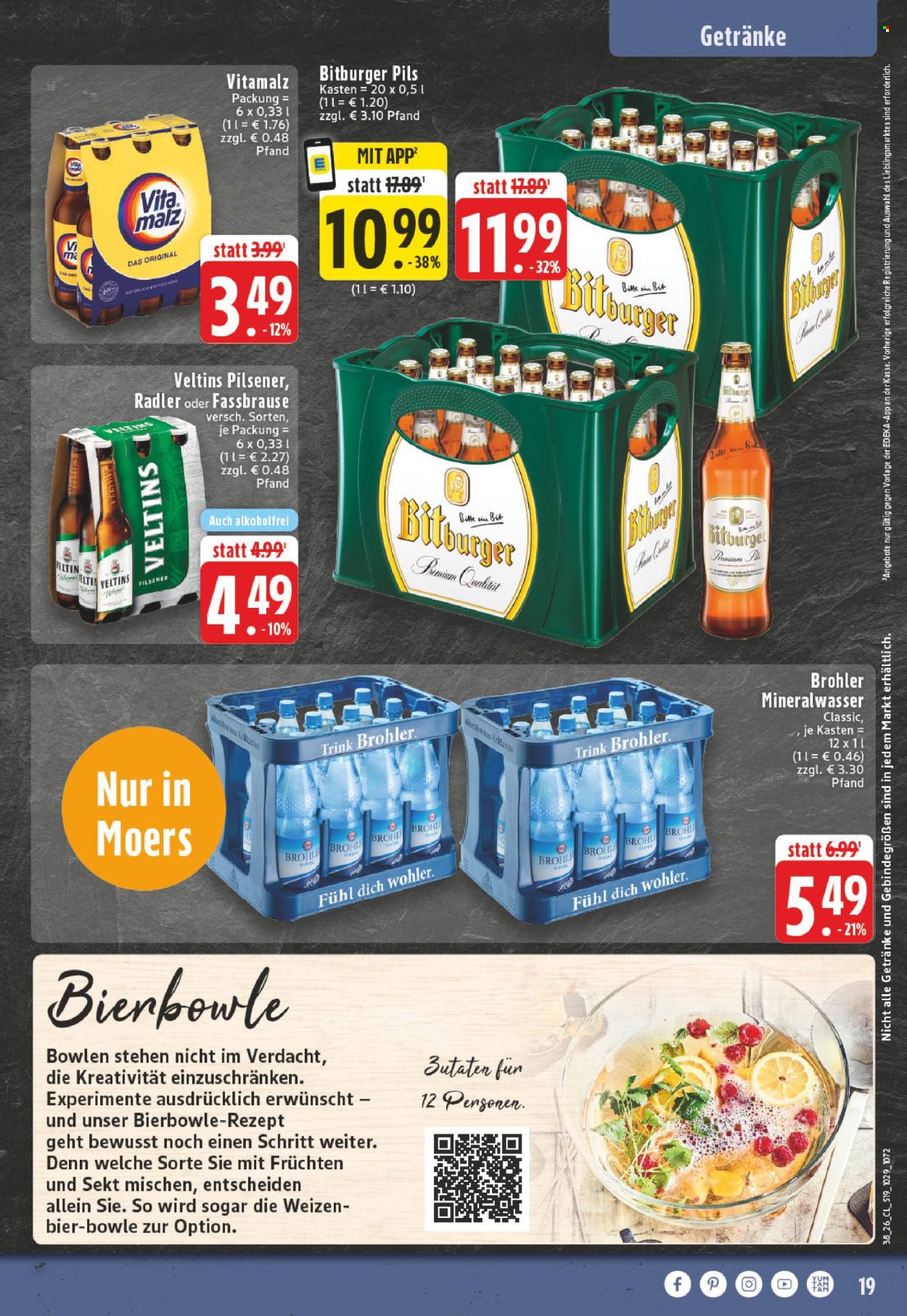 Edeka Prospekte  - 14.09.2026 - 19.09.2026. Seite 19