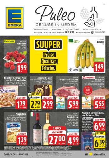 Prospekte Edeka - 14.09.2026 - 19.09.2026.
