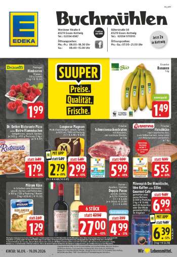 Prospekte Edeka - 14.09.2026 - 19.09.2026.