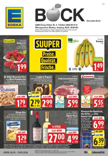 Prospekte Edeka - 14.09.2026 - 19.09.2026.