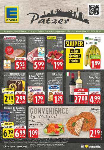 Prospekte Edeka - 14.09.2026 - 19.09.2026.