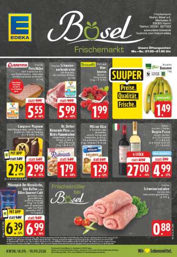 Prospekte Edeka - 14.09.2026 - 19.09.2026.