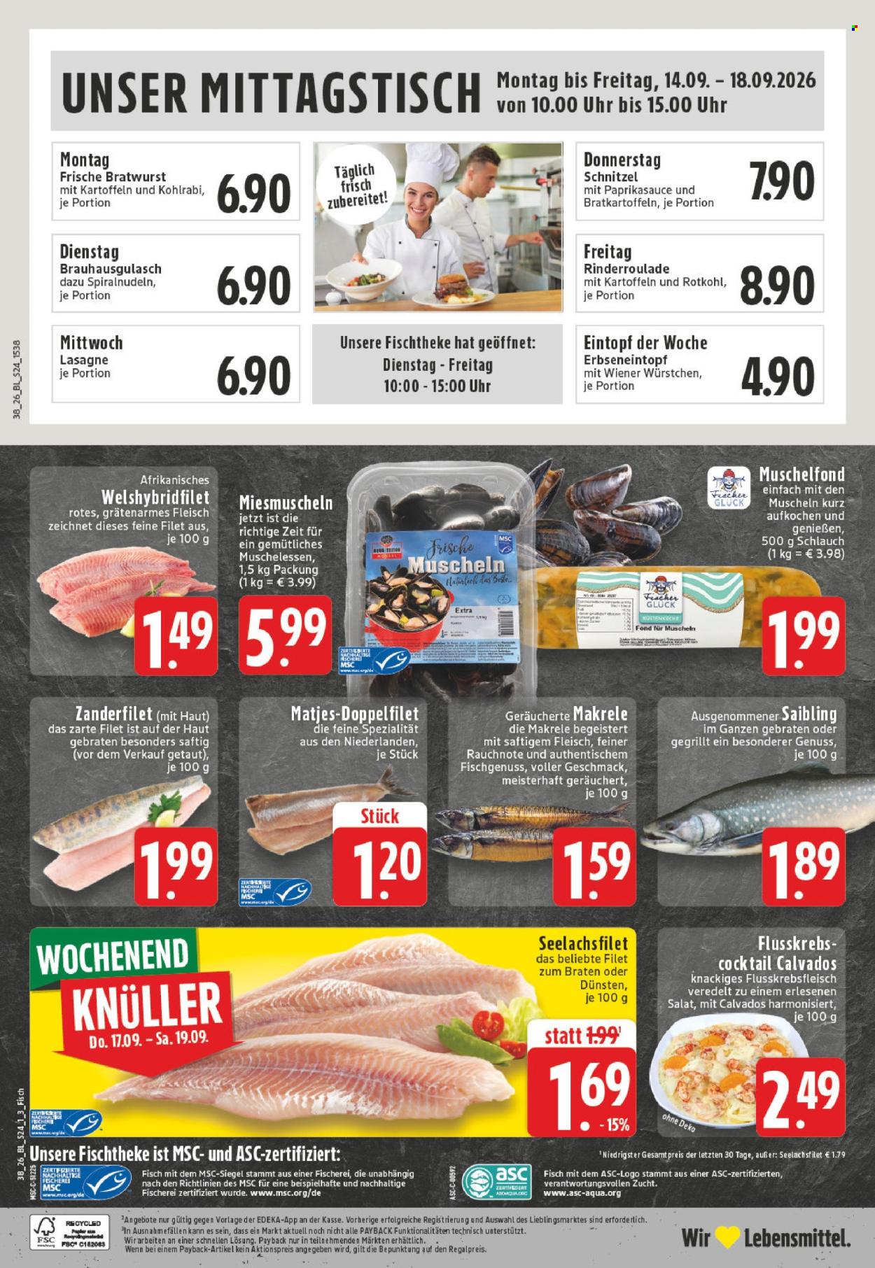 Edeka Prospekte  - 14.09.2026 - 19.09.2026. Seite 28