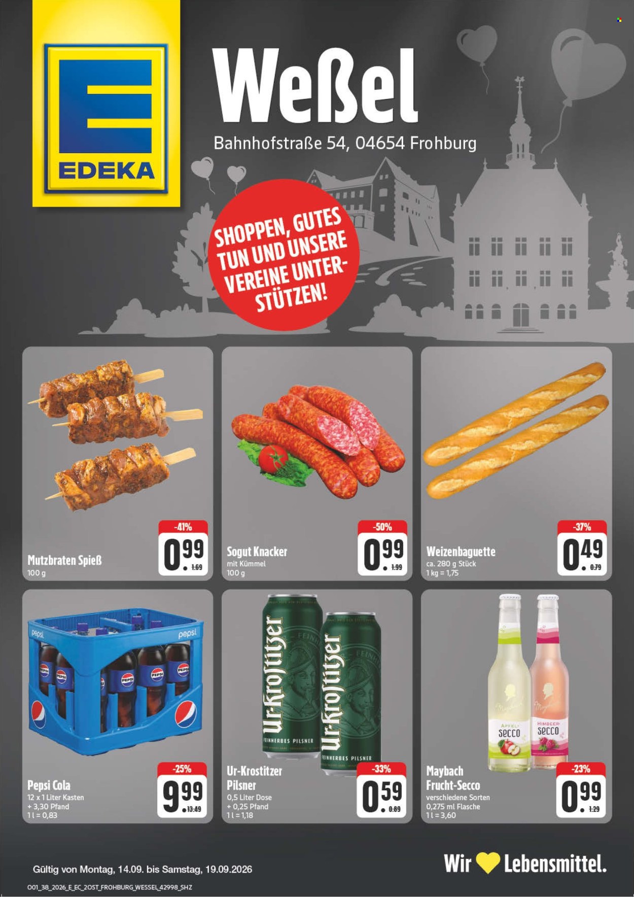 Edeka Prospekte  - 14.09.2026 - 19.09.2026. Seite 2