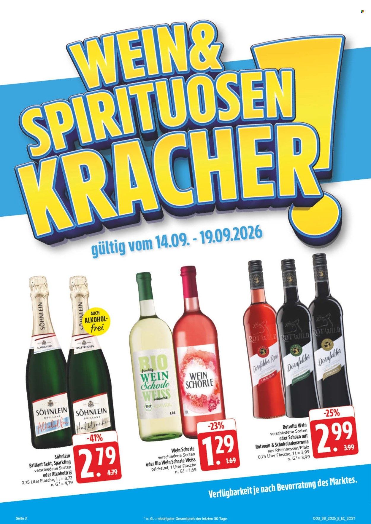 Edeka Prospekte  - 14.09.2026 - 19.09.2026. Seite 8