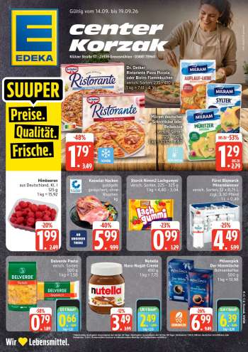 Prospekte Edeka - 14.09.2026 - 19.09.2026.