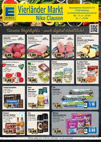 Prospekte Edeka - 14.09.2026 - 19.09.2026.