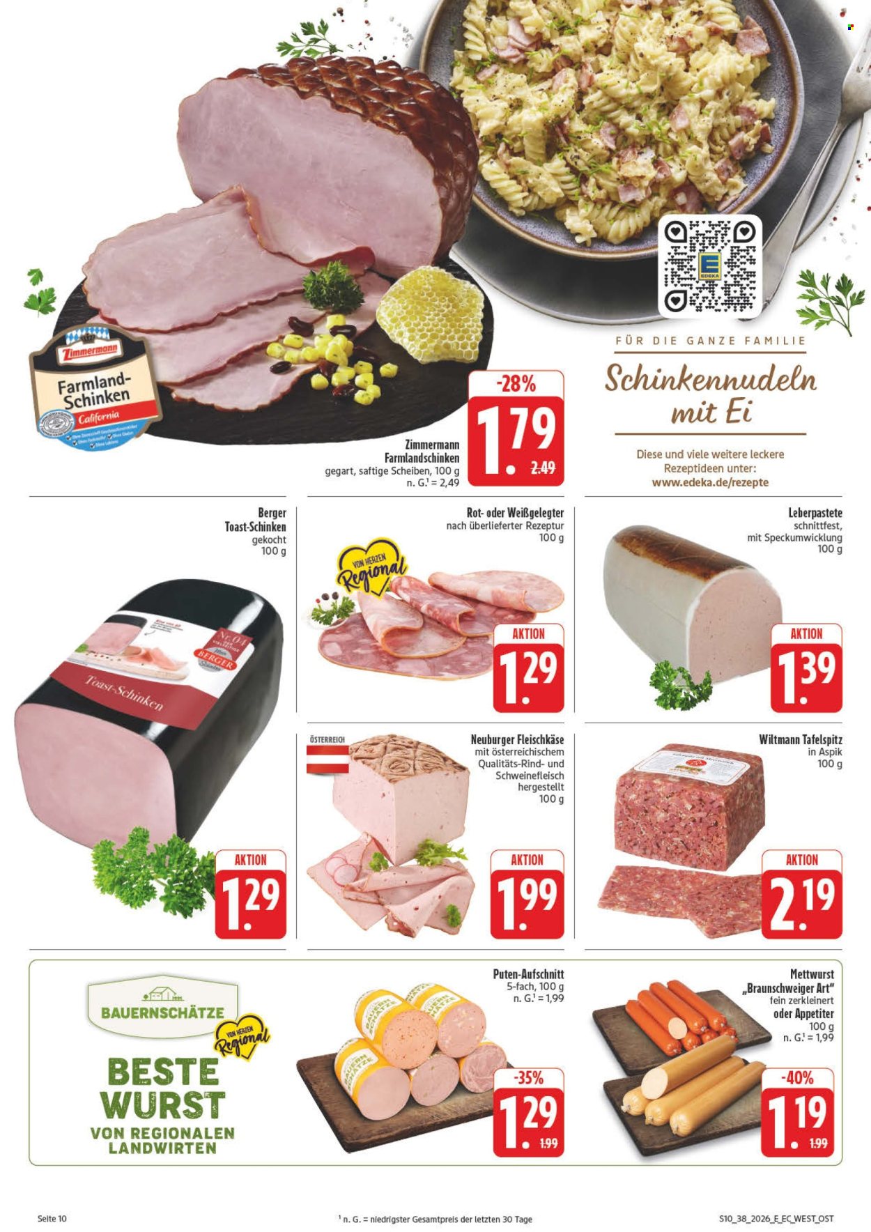 Edeka Prospekte  - 14.09.2026 - 19.09.2026. Seite 18