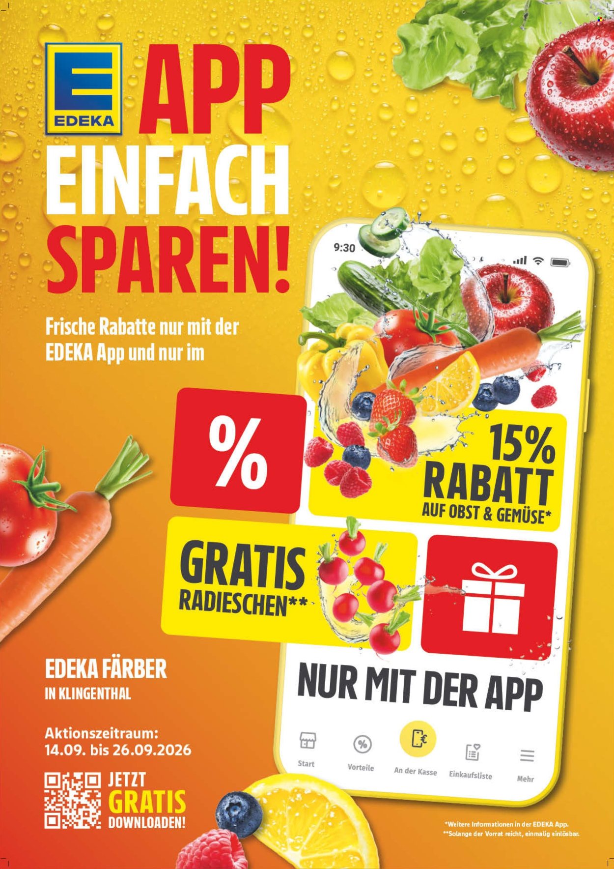 Edeka Prospekte  - 14.09.2026 - 19.09.2026. Seite 2