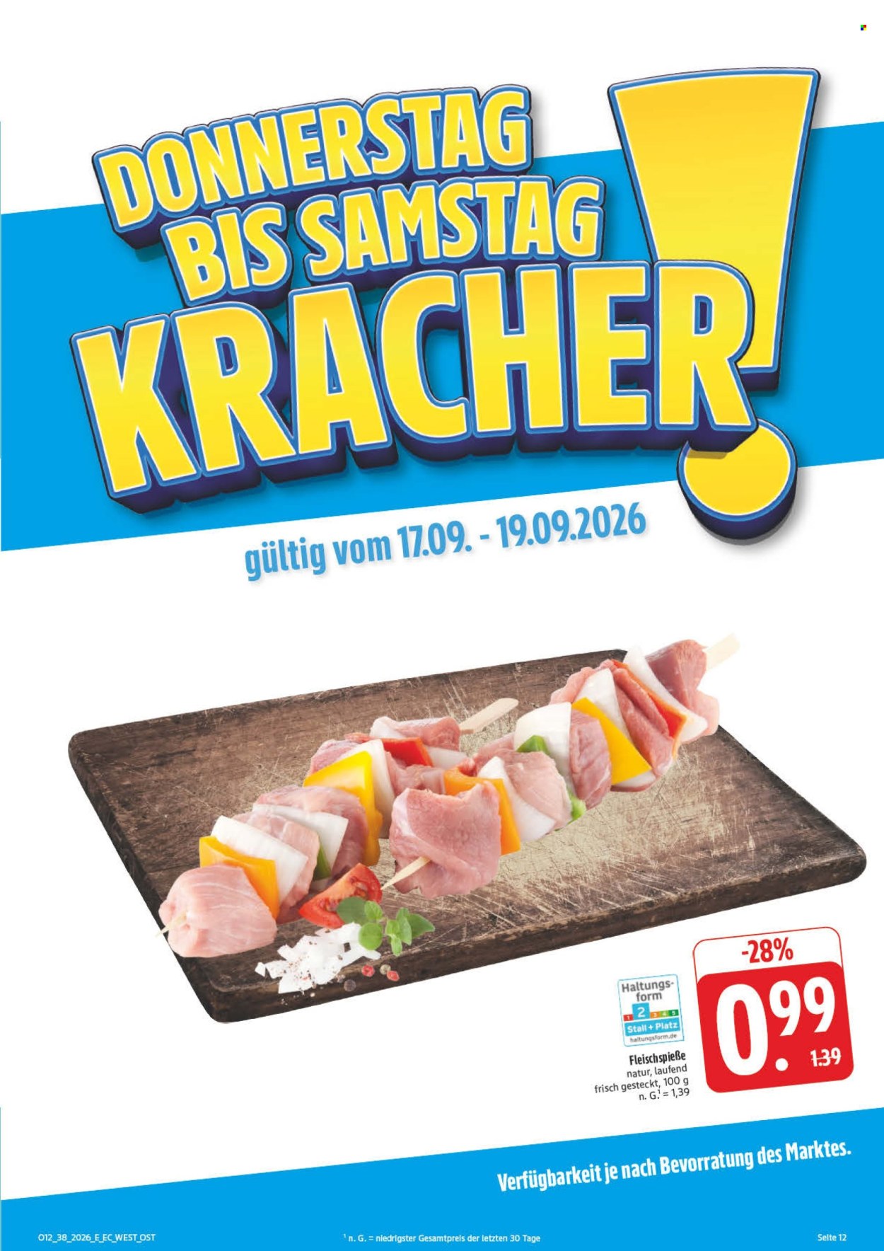 Edeka Prospekte  - 14.09.2026 - 19.09.2026. Seite 39