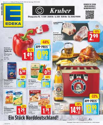 Prospekte Edeka - 14.09.2026 - 19.09.2026.