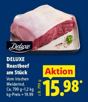 Deluxe Roastbeef am Stück