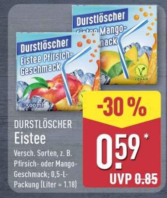 DURSTLÖSCHER Eistee
