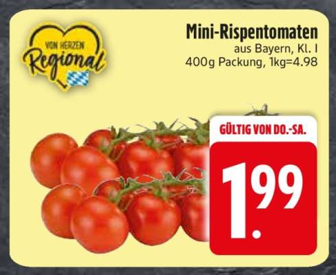 Mini-Rispentomaten