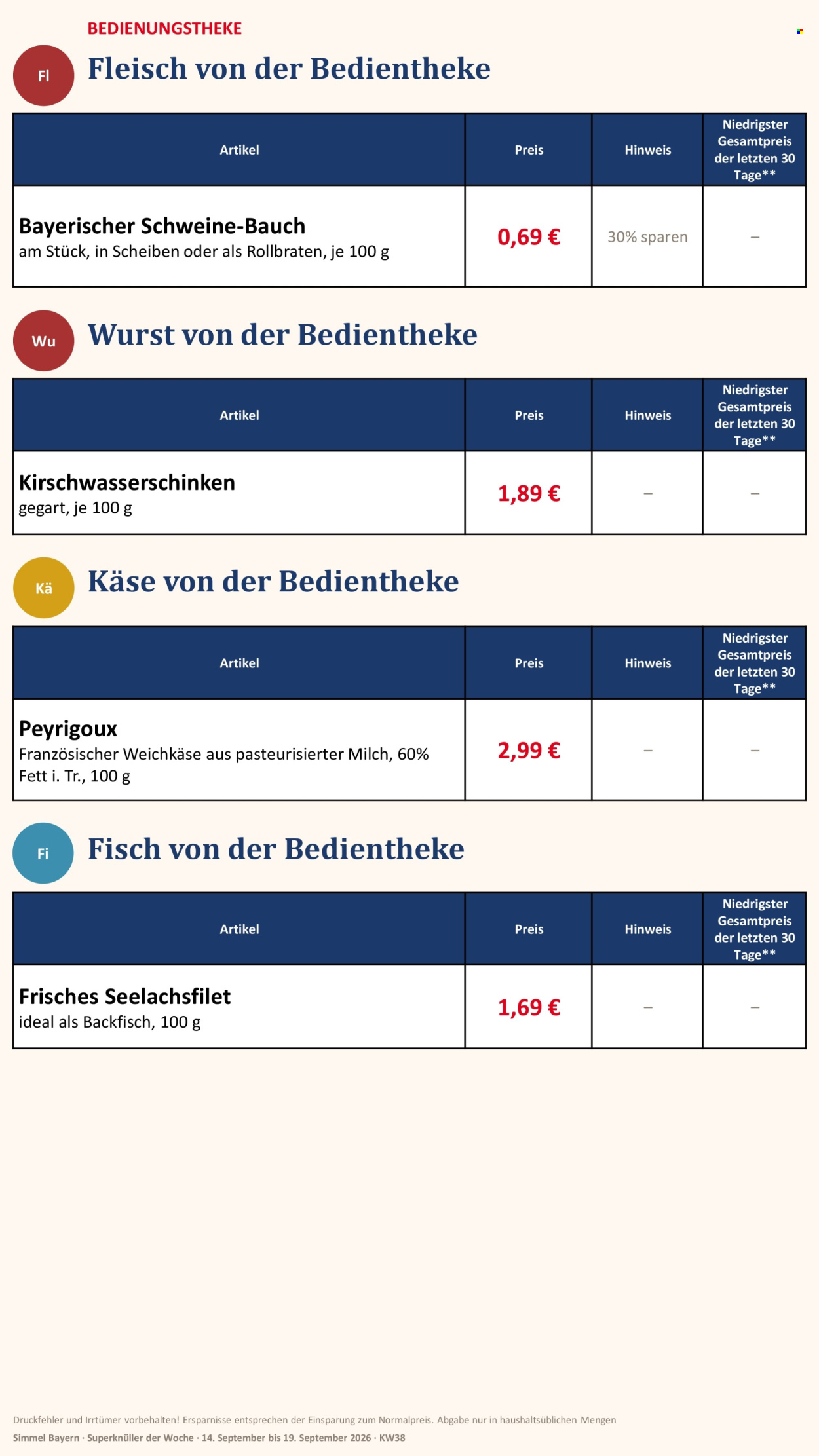 Edeka Prospekte  - 14.09.2026 - 19.09.2026. Seite 2