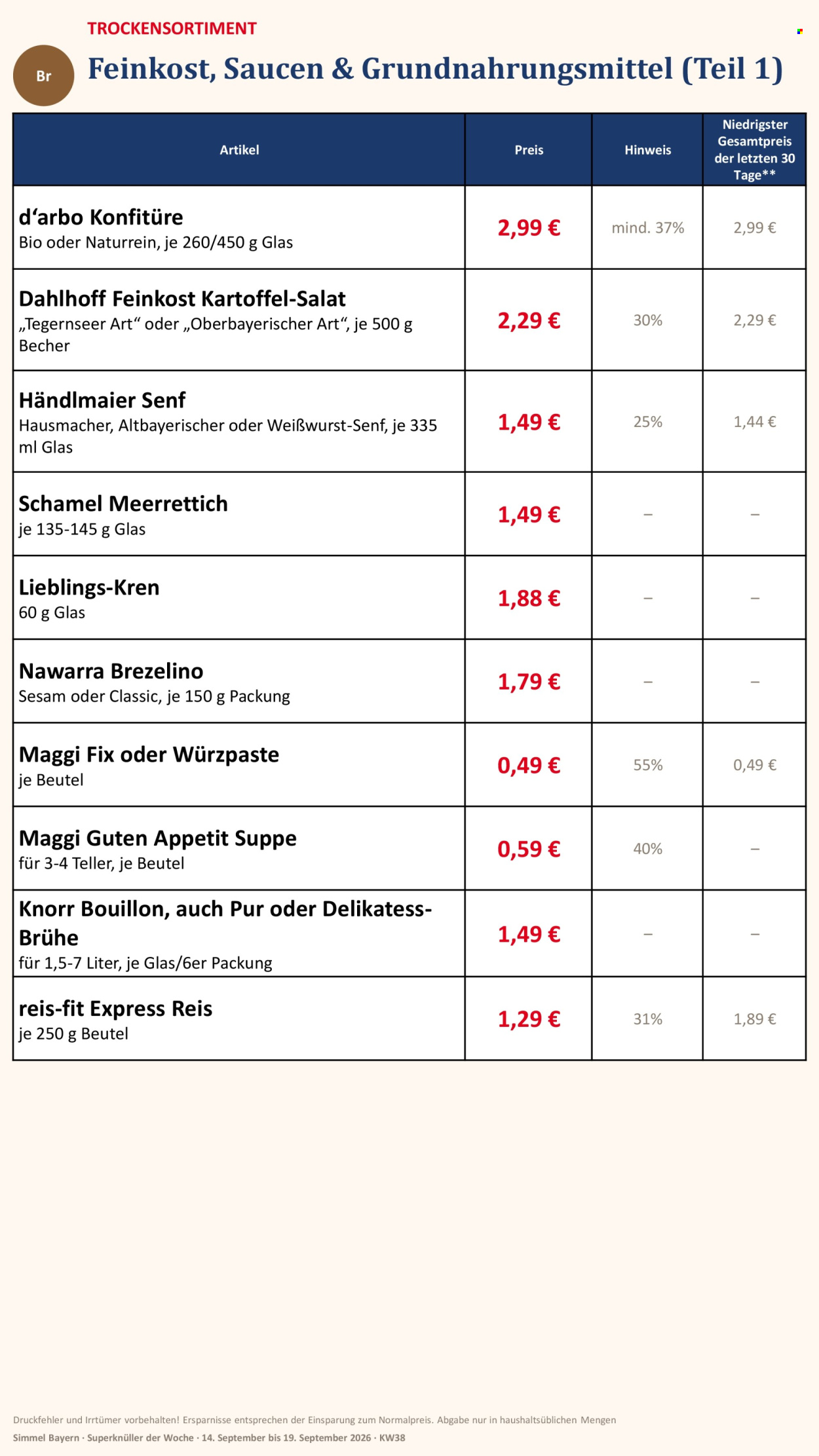 Edeka Prospekte  - 14.09.2026 - 19.09.2026. Seite 7