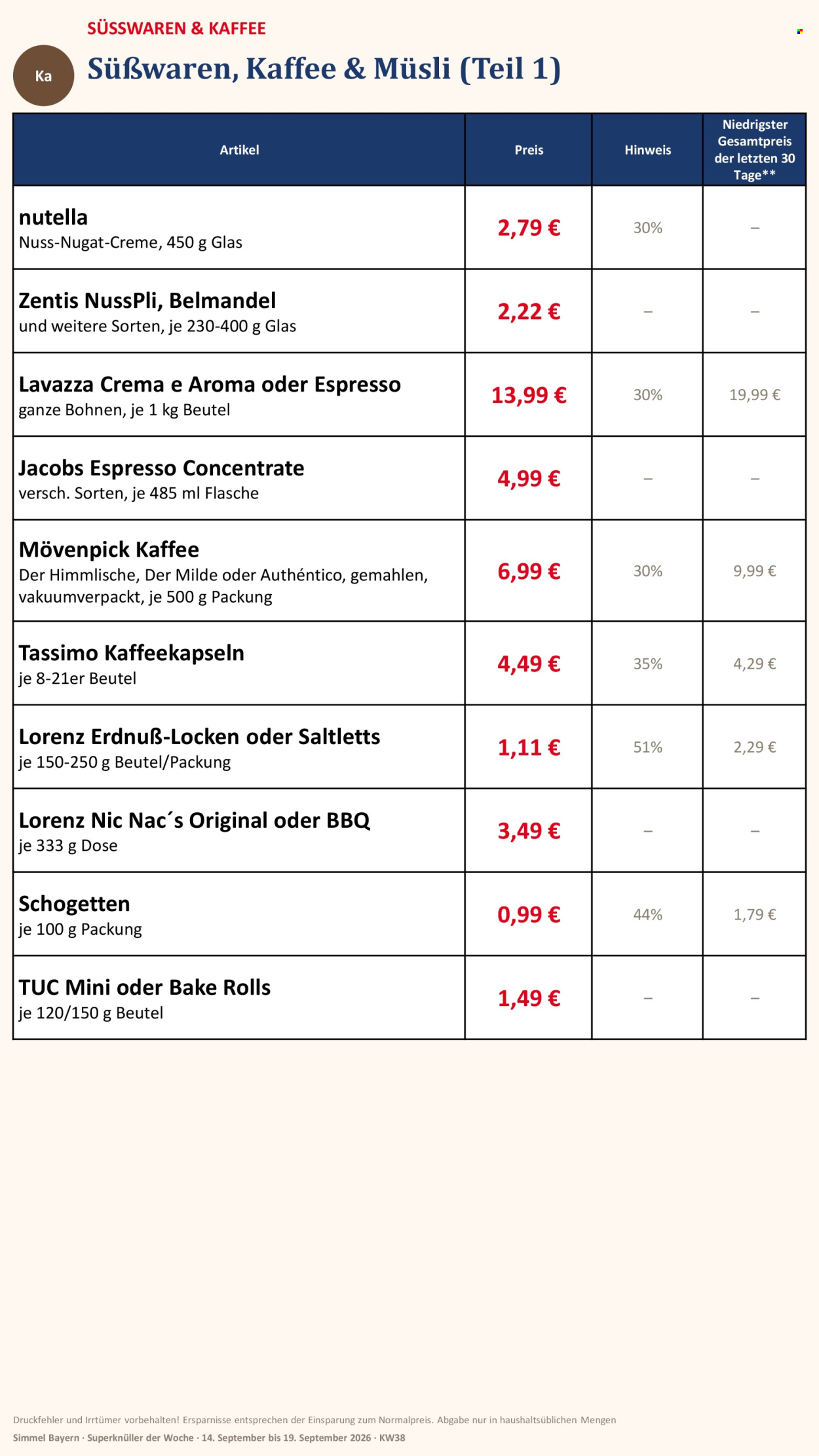 Edeka Prospekte  - 14.09.2026 - 19.09.2026. Seite 9