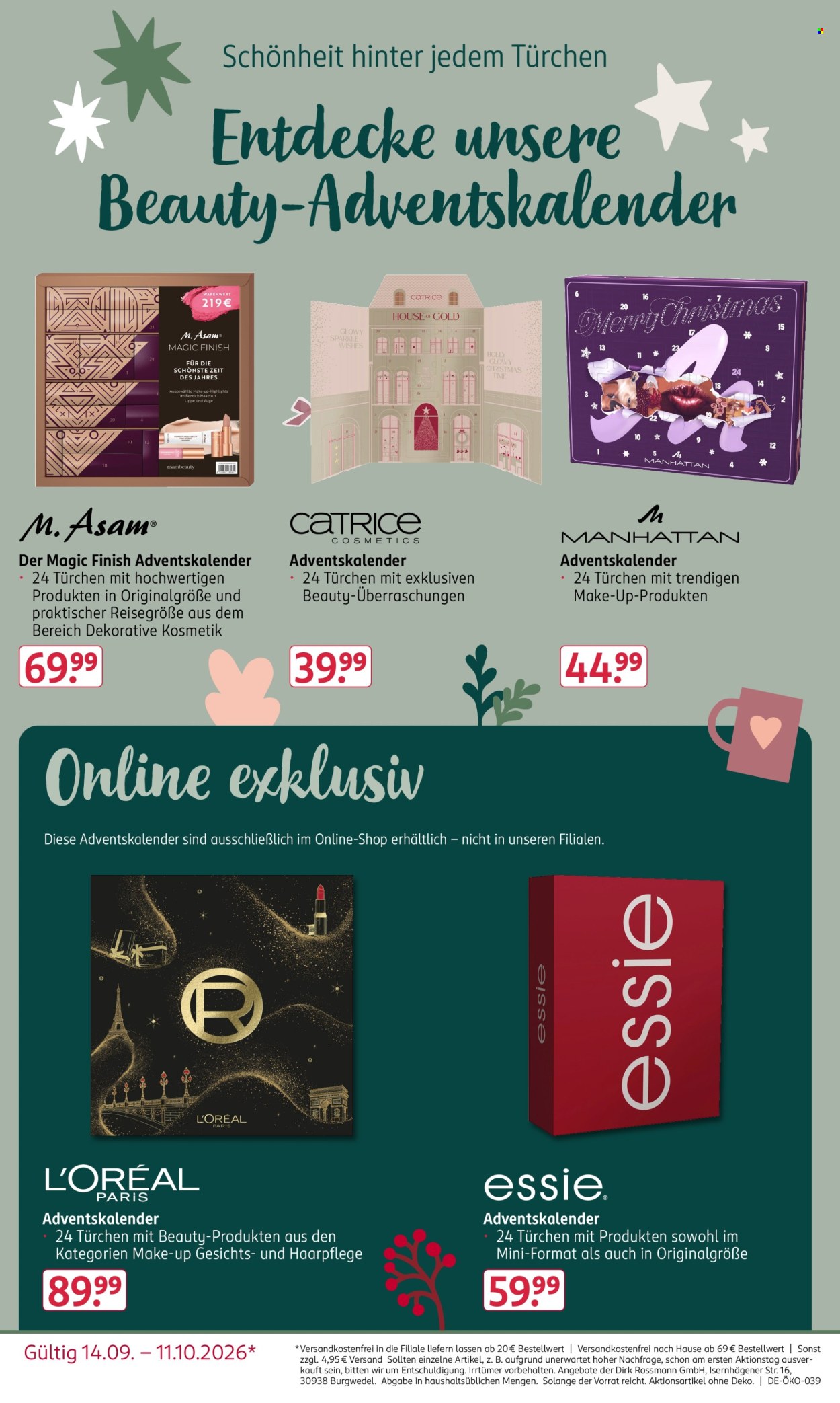 Rossmann Prospekte  - 14.09.2026 - 11.10.2026. Seite 2