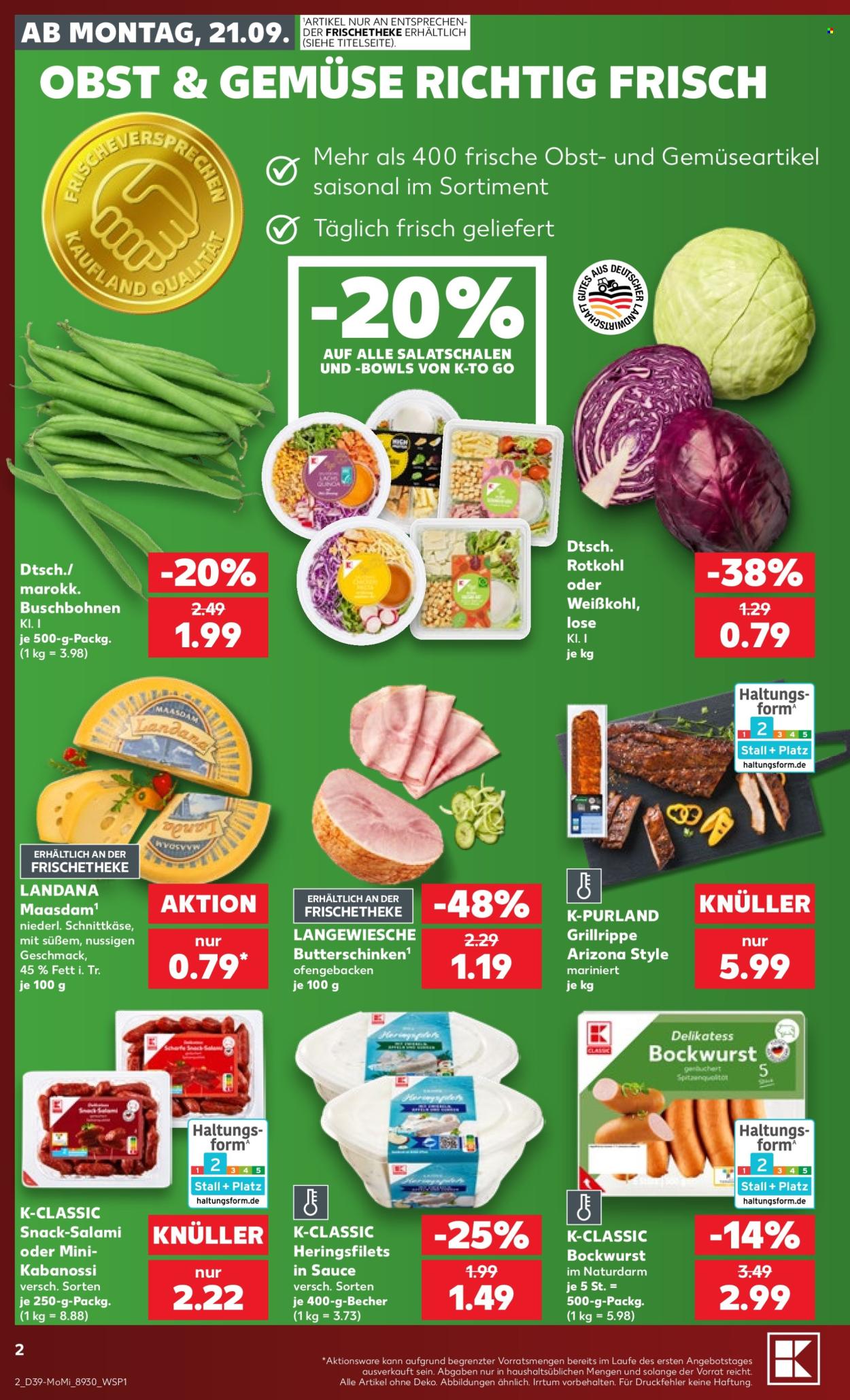 Kaufland Prospekte  - 21.09.2026 - 23.09.2026. Seite 2