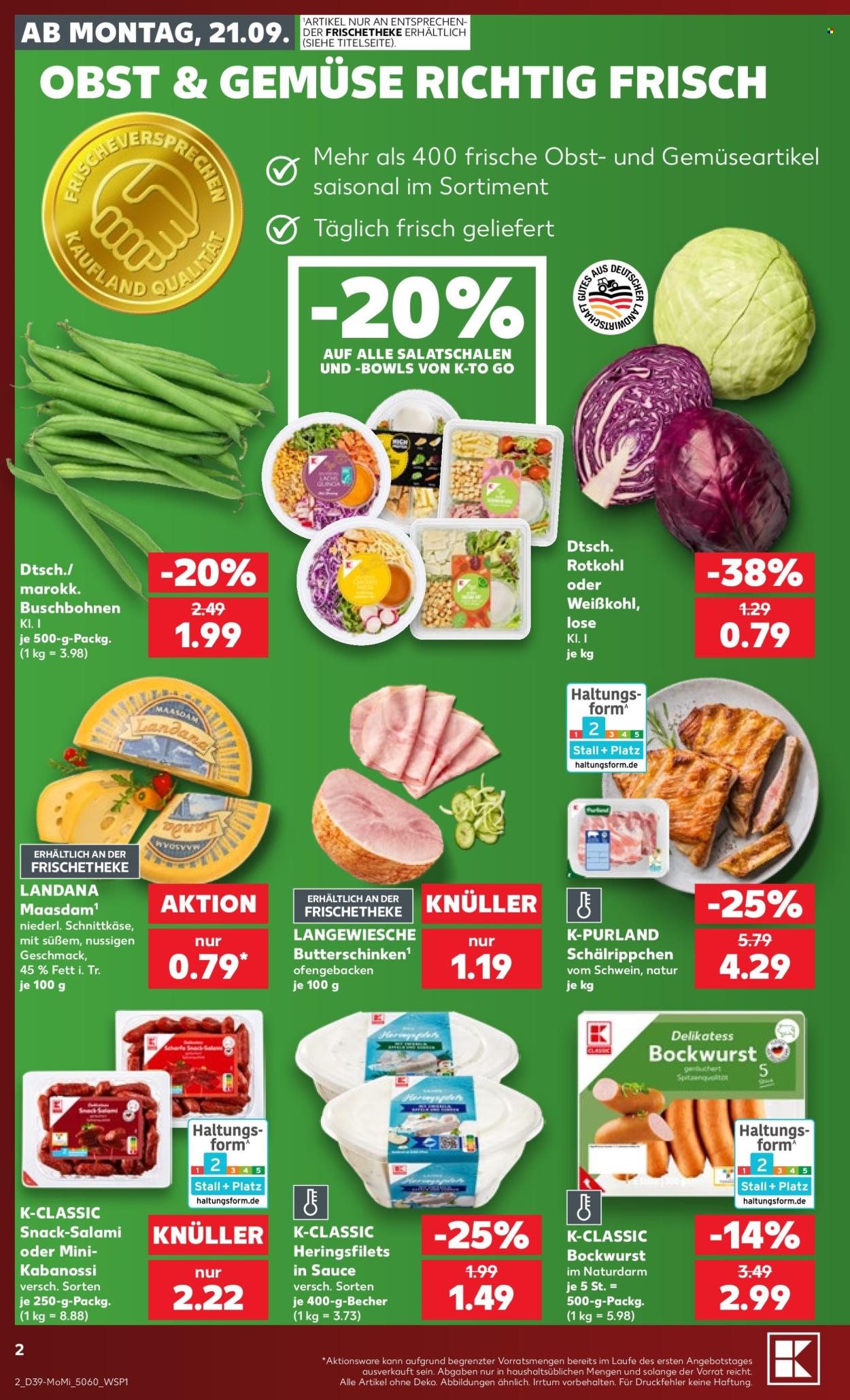 Kaufland Prospekte  - 21.09.2026 - 23.09.2026. Seite 2