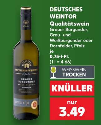 Deutsches Weintor Qualitätswein