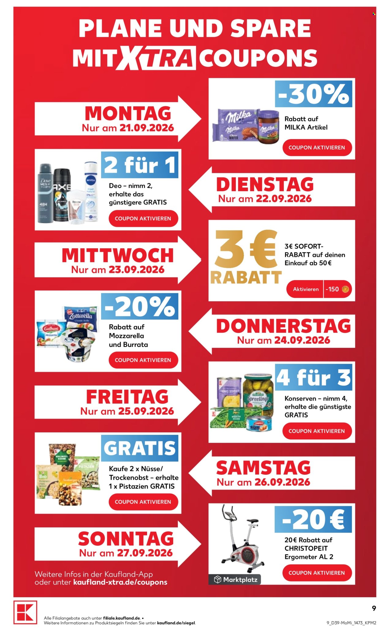 Kaufland Prospekte  - 21.09.2026 - 23.09.2026. Seite 9