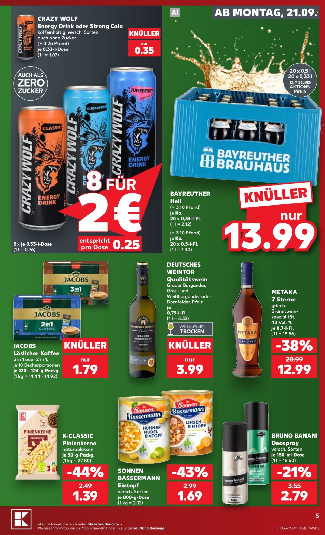 Kaufland Prospekte  - 21.09.2026 - 23.09.2026. Seite 5