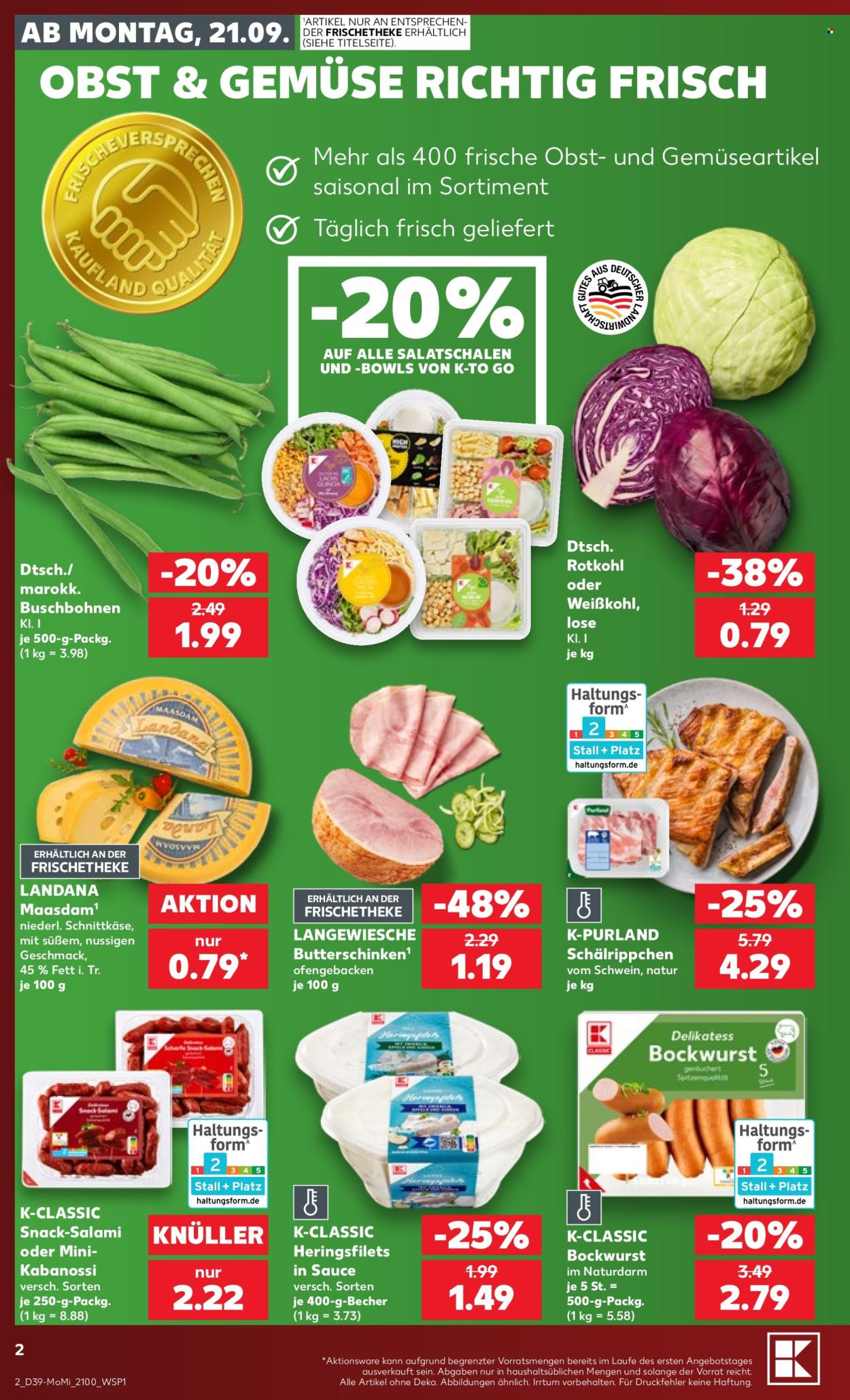 Kaufland Prospekte  - 21.09.2026 - 23.09.2026. Seite 2