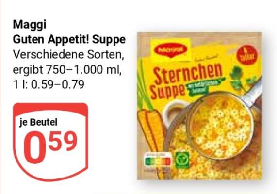 Maggi Guten Appetit Suppe