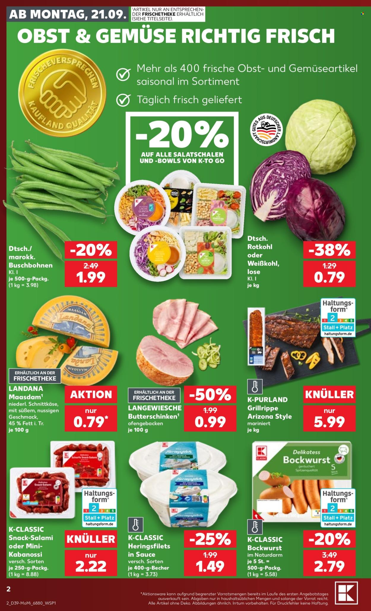 Kaufland Prospekte  - 21.09.2026 - 23.09.2026. Seite 2