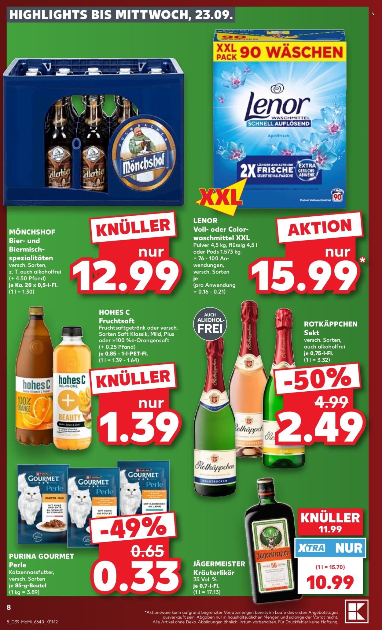 Kaufland Prospekte  - 21.09.2026 - 23.09.2026. Seite 8