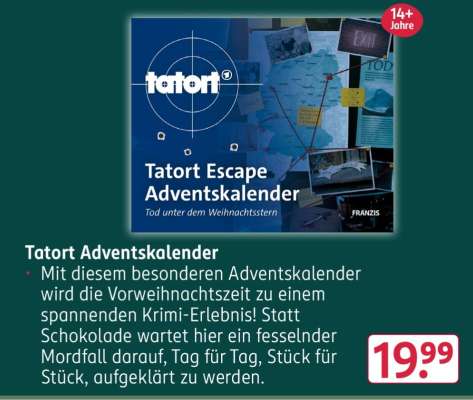 Tatort Adventskalender