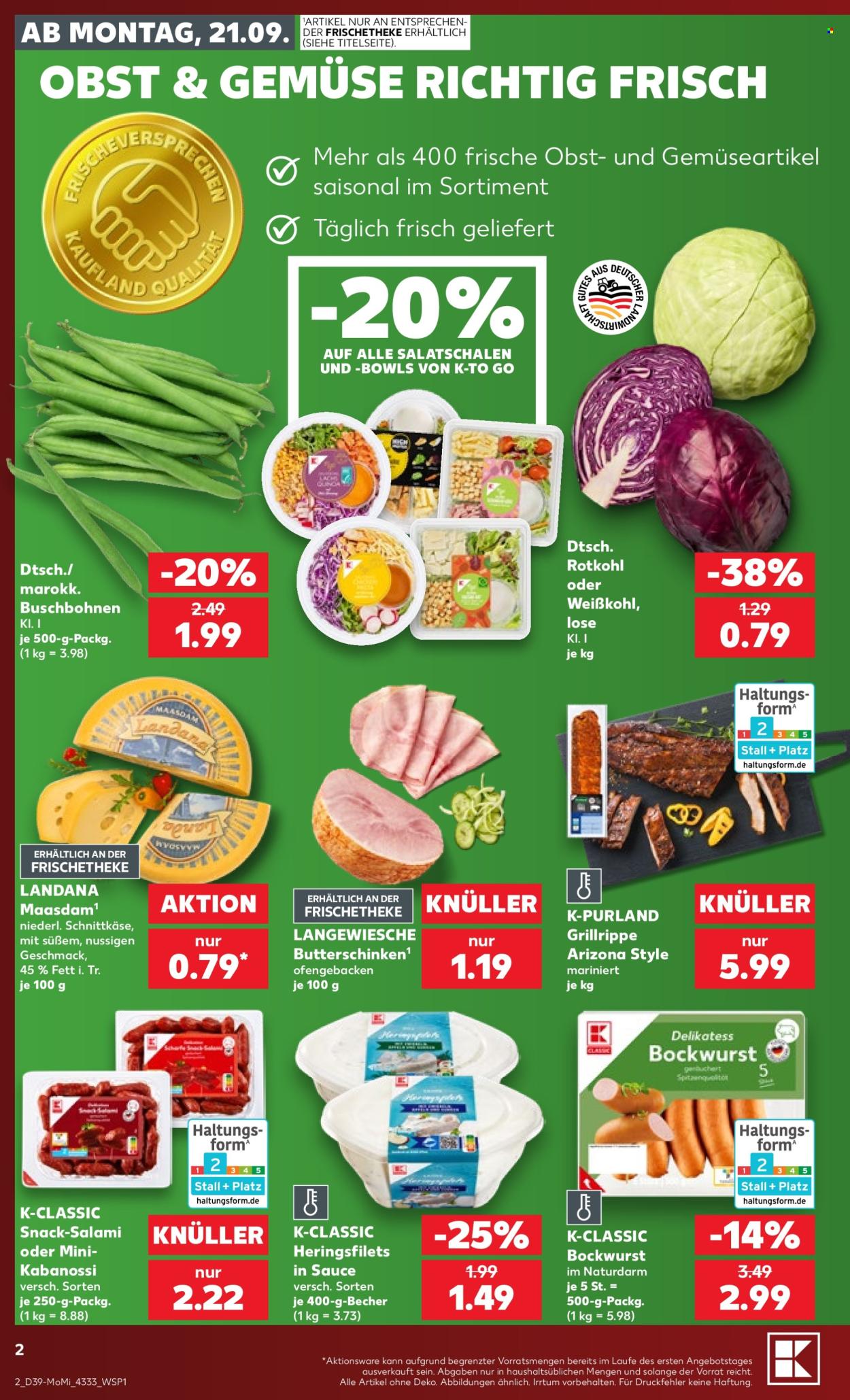 Kaufland Prospekte  - 21.09.2026 - 23.09.2026. Seite 2